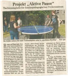 Presseartikel SAW Rügen