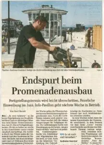 Promenadenbau Binz