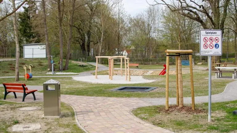 Spielplatzbau in Putbus auf Rügen