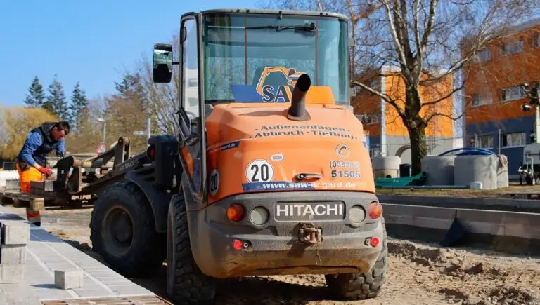 Sagard Schulstraße Erdarbeiten