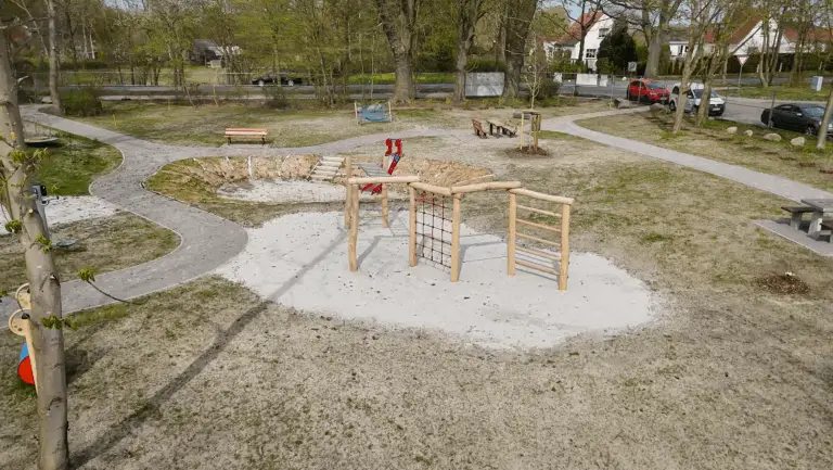 Spielplatz Bau in Putbus auf Rügen