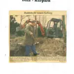 Erdbau der Firma SAW Sagard