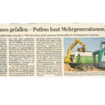 Erdbauarbeiten der Firma SAW Sagard auf Rügen