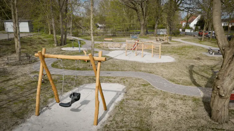Spielplatzbau in Putbus auf Rügen