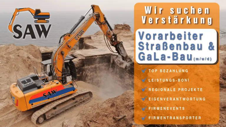 Stellenangebot Vorarbeiter Rügen