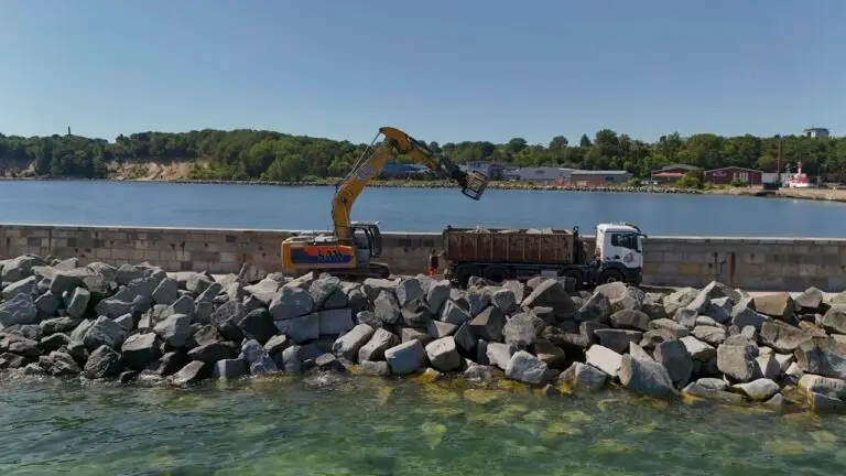 Ertüchtigung Mole Sassnitz 2