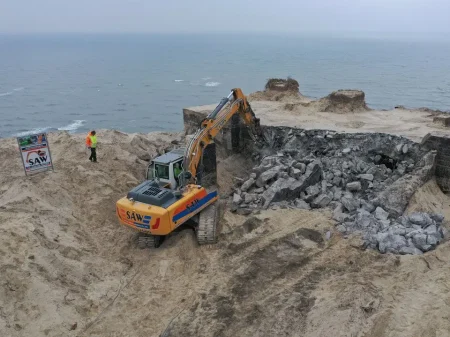 Abbruch Insel Rügen